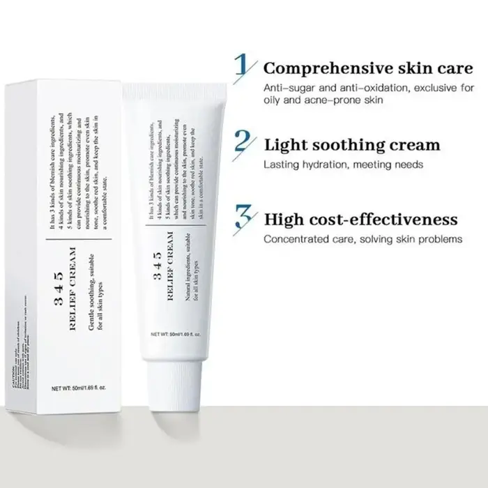 Crème anti-sucre réductrice de imperfections 345