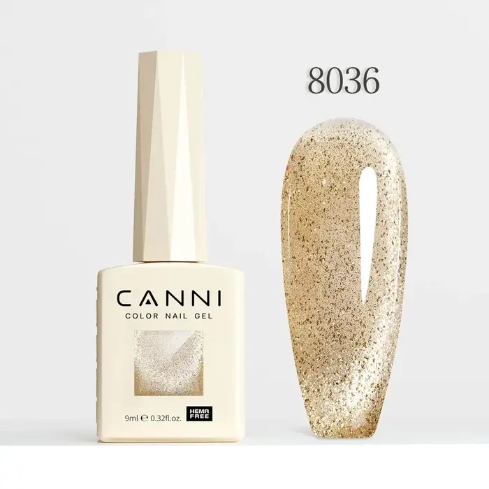 CANNI HEMA FREE TPO gratuit 9ml paillettes argent chat Gel magnétique vernis à ongles galaxie diamant couverture complèt