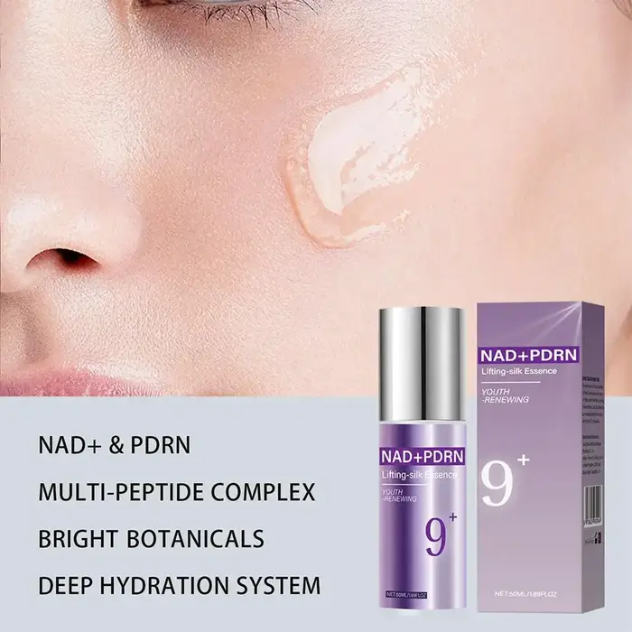 Non. Sérum Visage Liftant BIO 9+ NAD+ 50ml – Complexe Multi-Peptides Éclaircissant