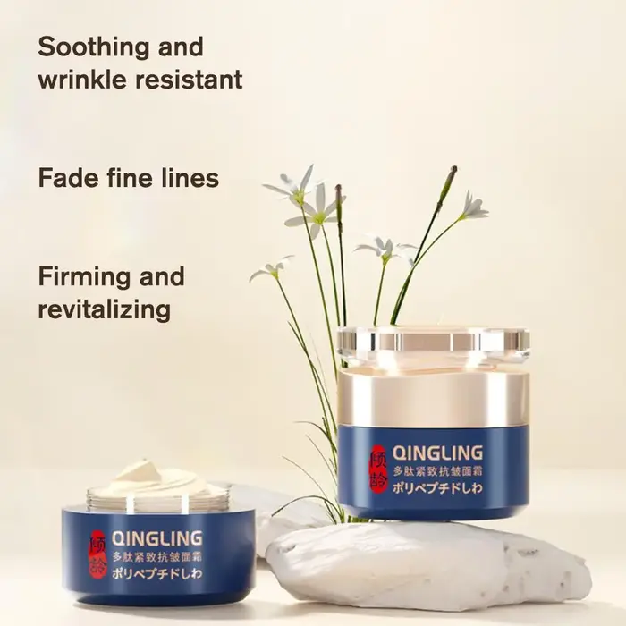 Crème Anti-rides raffermissante polypeptidique