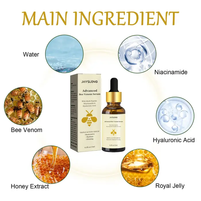 Sérum avancé au venin d'abeille