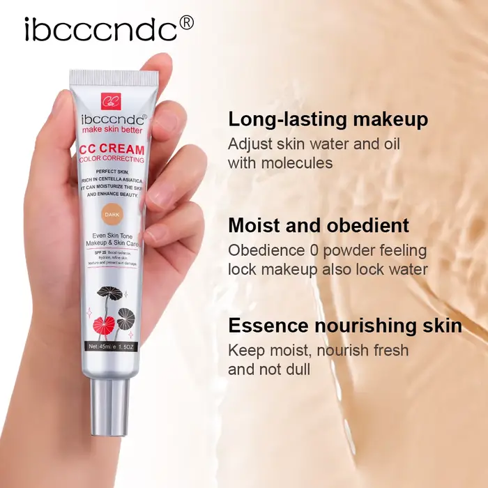 Erborian Centella Asiatica crème CC correctrice de couleur réparation du visage BB