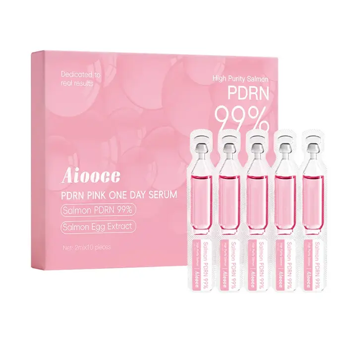 Sérum au saumon, Essence peptidique de protéines, 2ml X 10 pièces, Anti-âge, réparation des rides, h