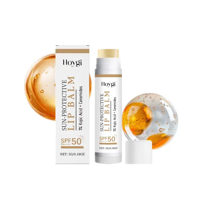 Baume à lèvres protecteur solaire SPF 50+ – Estompe les ridules, nourrissant, hydratant, à l'acide k