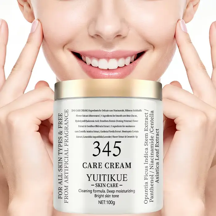 ​ ​ YUITIKUE 345 Crème de Soin 100g - Formule 3-en-1 : raffermit