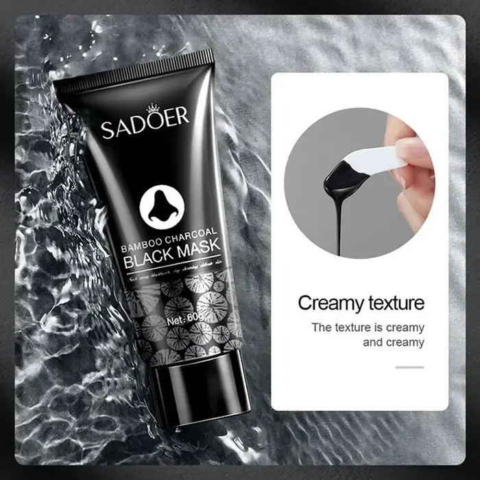 Masque facial pour l'élimination des points noirs
