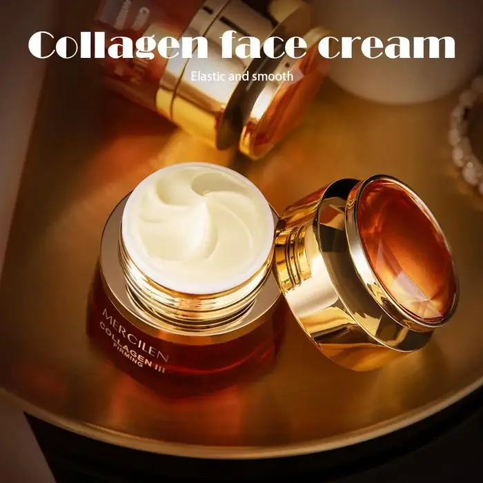 Crème raffermissante pour le visage au collagène