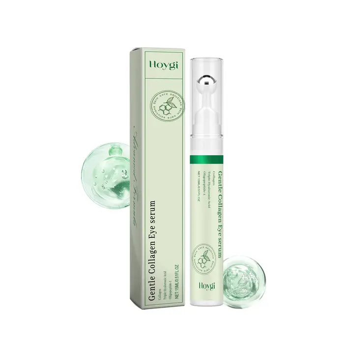 Sérum pour les yeux au collagène, crème Anti-cernes, sacs pour les yeux, réparation bouffante, éclai