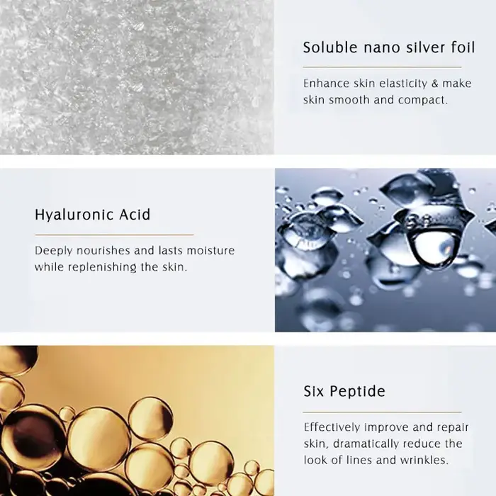 ARTISCARE Platinum Six Peptides sérum pour le visage 20ml hydratant acide hyaluronique Essence soins de la peau