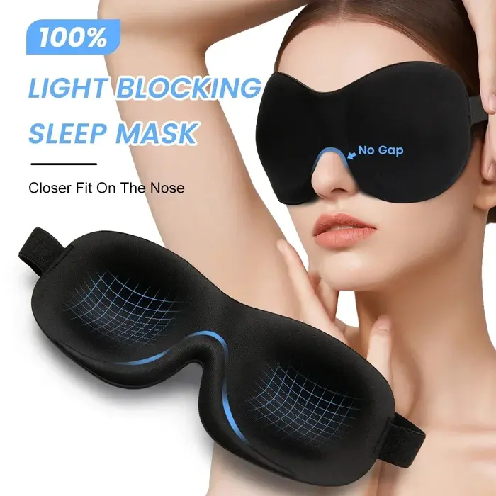 Masque pour les yeux de sommeil 3D