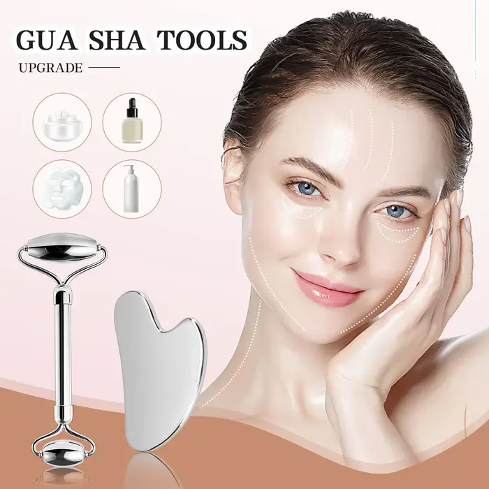 Rouleau Facial en acier inoxydable 304