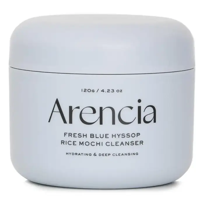 Crème nettoyante Arencia Rice Mochi - Nettoyant en profondeur au riz fermenté, texture mousse douce 