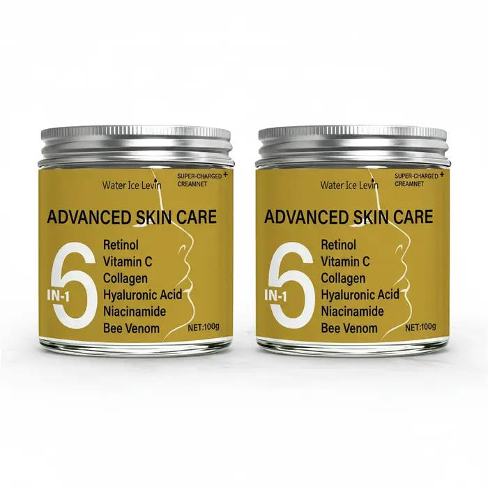 Crème Visage Avancée Hiver - Complexe Rétinol, Vitamine C et Venin d'Abeille, Éclat et Fermeté, Formule Multi-Actions pour Peau Radieuse