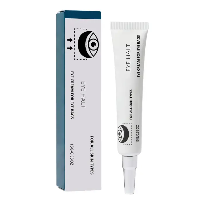 Crème Contour des Yeux Raffermissante Atténue les Ridules et les Cernes Répare les Crevasses Lacrima
