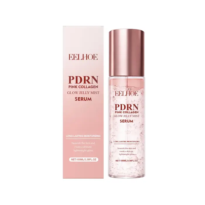 Spray d'essence de collagène, brume faciale lissante, spray éclaircissant, sérum hydratant pour le v