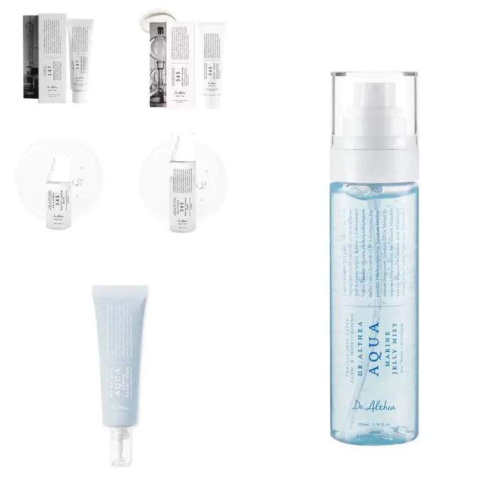 Crème hydratante apaisante quotidienne Dr.Althea 345 / Brume pour la réparation de la peau