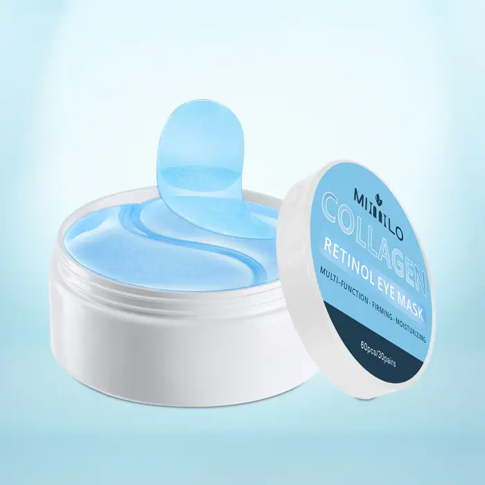 60 masques pour les yeux au collagène et au rétinol – Hydrate, Firms, Nutre, Lisse la peau, Convient