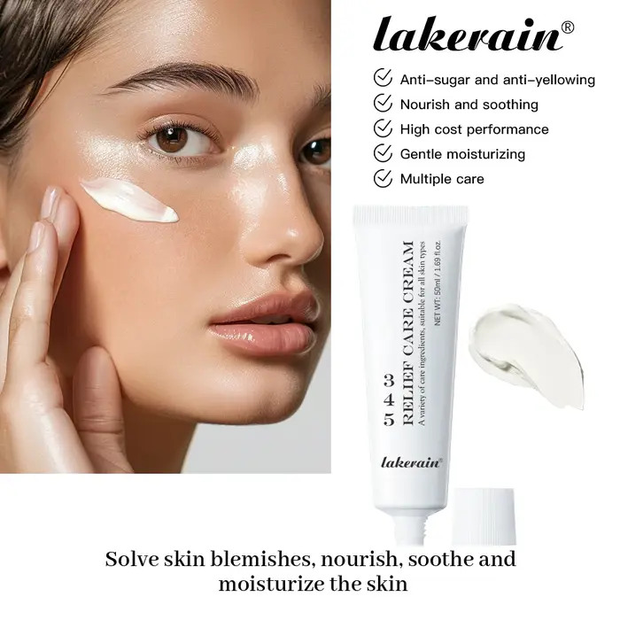 Solution de crème de soulagement pour les problèmes de peau