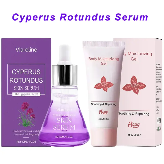 Sérum pour la peau au Cyperus Rotundus