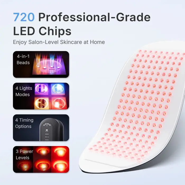 Masque de luminothérapie LED Hello Face
