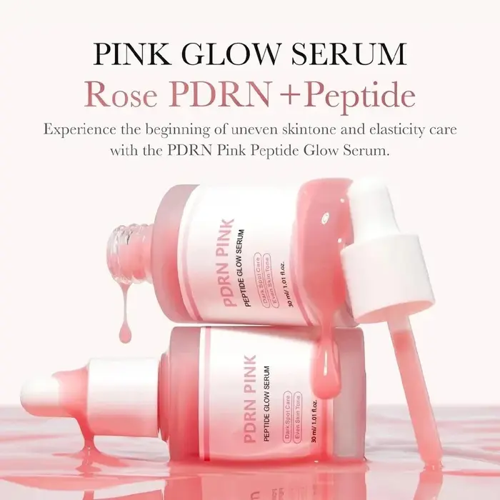 Sérum facial à la rose PDRN 30 ml avec peptide rose et adénosine