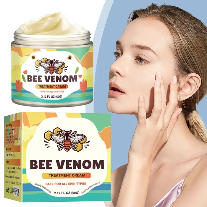 Crème de traitement de la peau Bee-Venom, crème faciale anti-âge réparatrice pour la peau pour femme