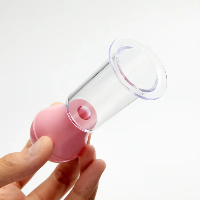 Ventouses de massage faciales en caoutchouc pour lifting du visage