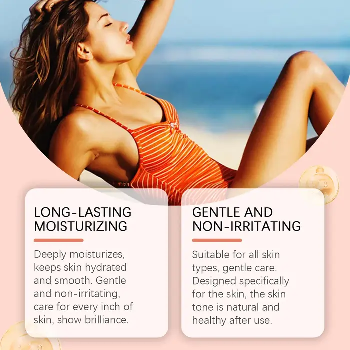 Essence de bronzage sans soleil à base de plantes