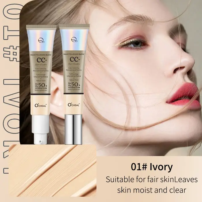 Ocheal 30g CC crème fond de teint imperméable correcteur hydratant