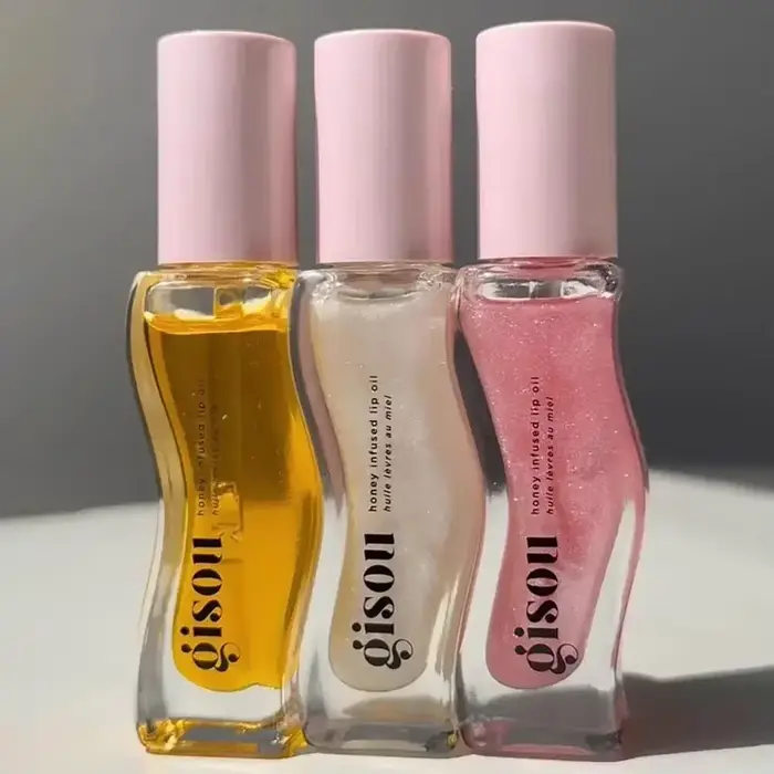 Gisou automne et hiver nouveau hydratant collant caramel baume à lèvres huile