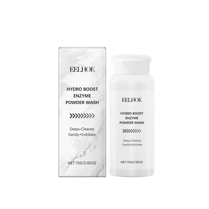 Poudre pour le visage enzymatique, contrôle de l'huile de la peau, nettoie les Pores du visage, élim