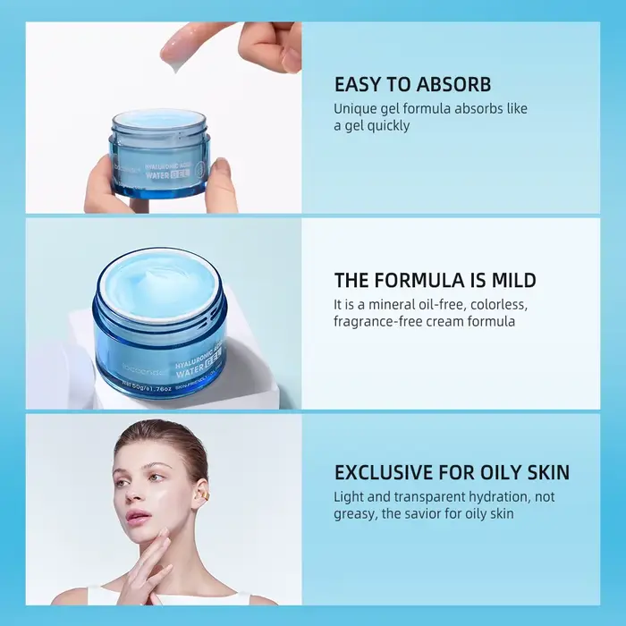 Hydratant pour le visage Hydro Boost avec acide hyaluronique pour peau sèche Lotion