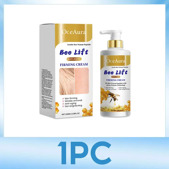 Crème pour la peau au venin d'abeille, élimine la peau de poulet, raffermissant, lisse, brillant, hy