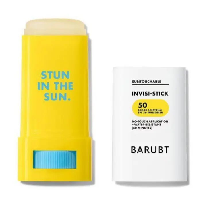 Stick solaire mat SPF50+ - Imperméable, rafraîchissant, hydratant, protection UV, crème isolante sol