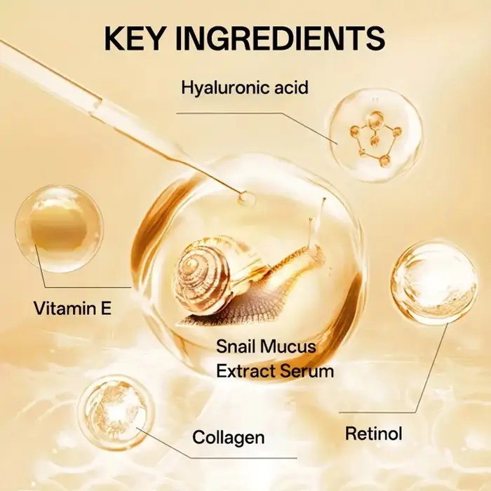 Crème Hydratante Escargot 50g - Collagène Végétal & Vitamine E