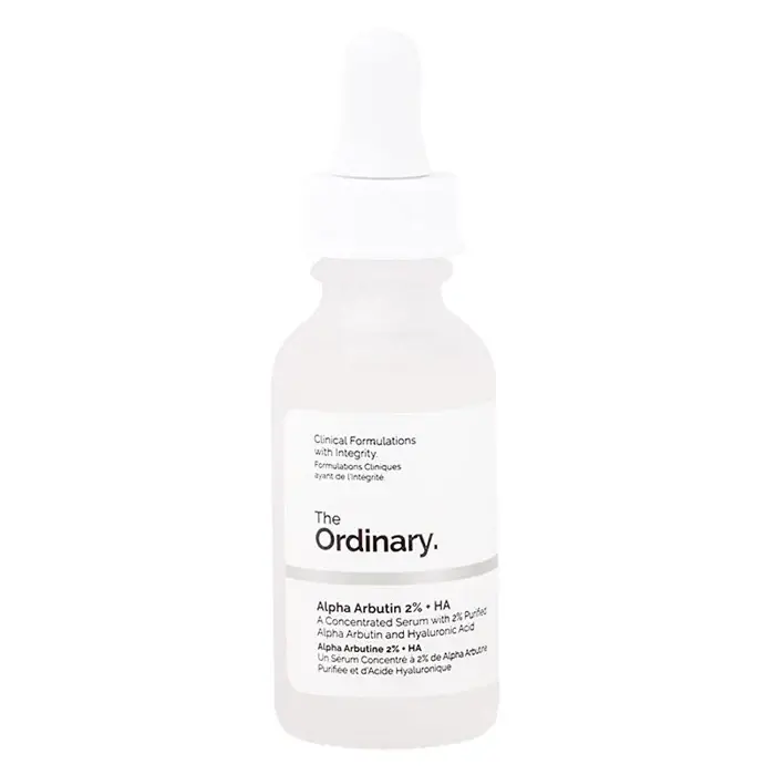 Alpha Arbutin 2% + HA 30ml Sérum Minimise L'apparence des Taches Foncés et Décoloration Hydrate La P