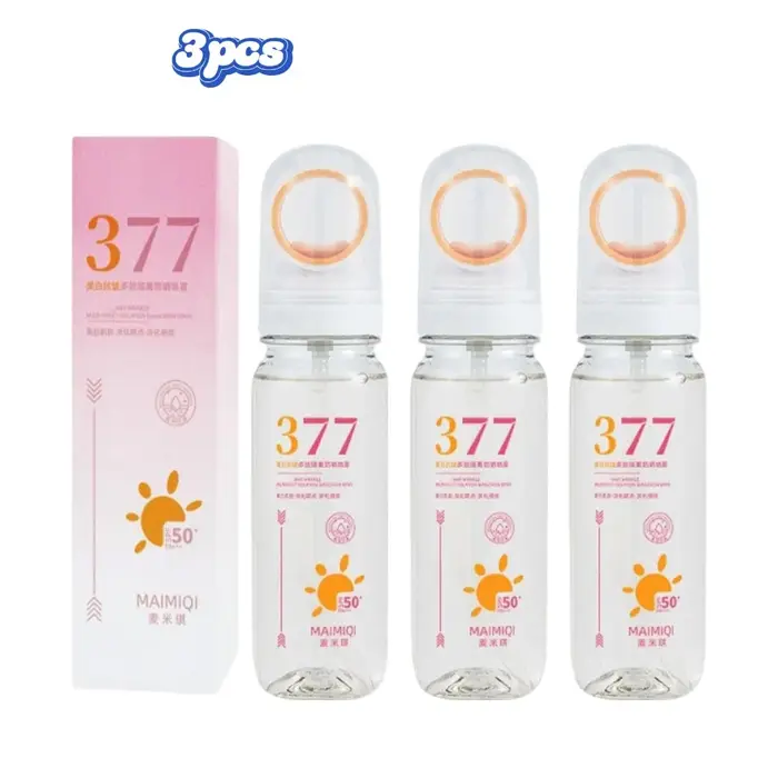 Spray solaire SPF50+ 90ml hydratant pour le visage, le cou et le corps, anti-âge, protection UV à large spectre, protection solaire quotidienne, soin de la peau pour tous les types de peau