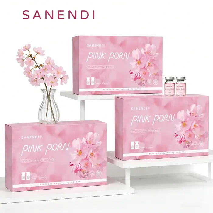 Sérum facial Sanendi Pink PDRN à l'ADN de saumon et à l'acide hyaluronique