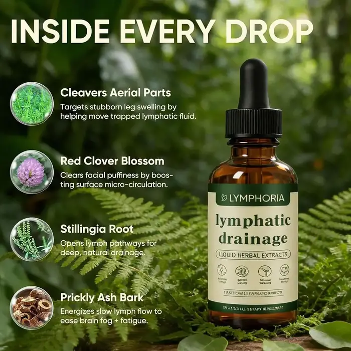 Liquide de drainage lymphatique biologique premium