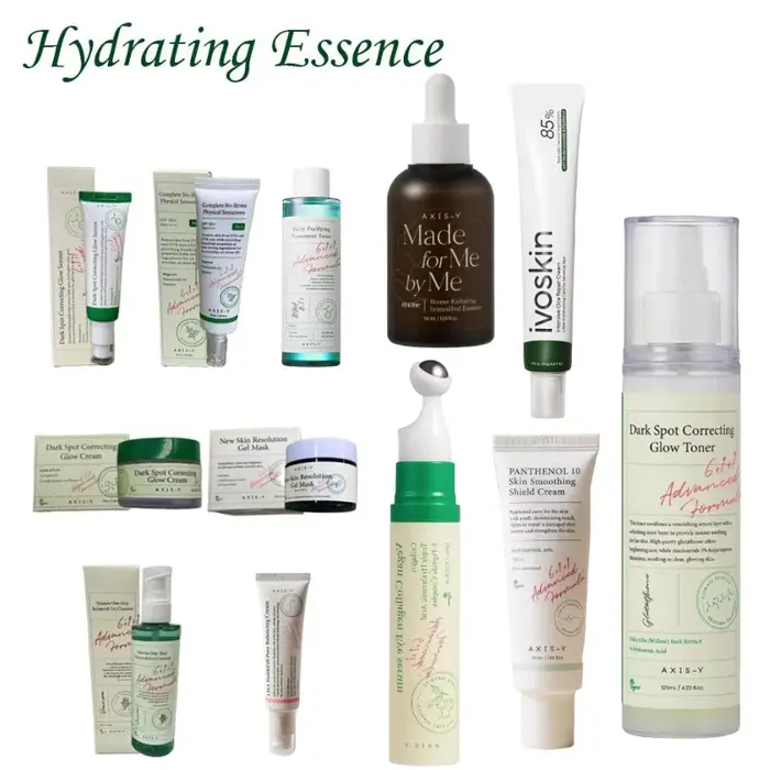 Crème pour le visage, tonique