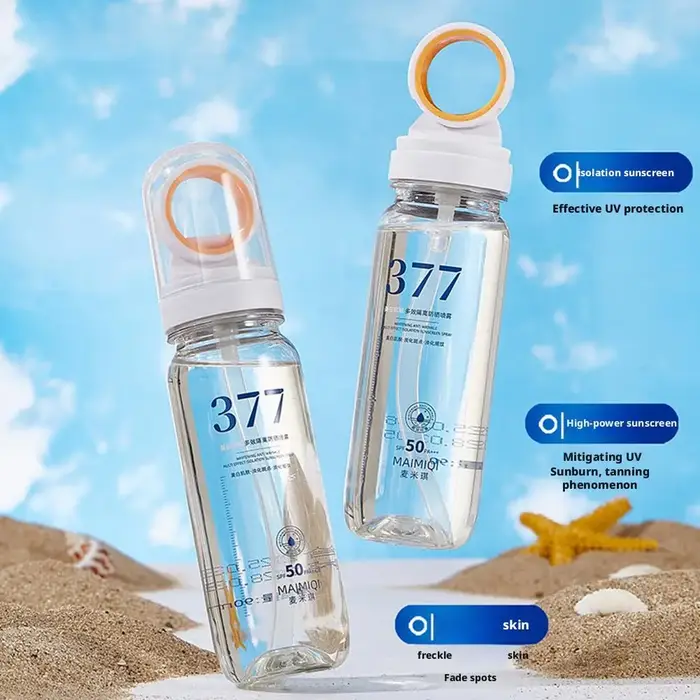 Spray de protection solaire blanchissant pour le visage