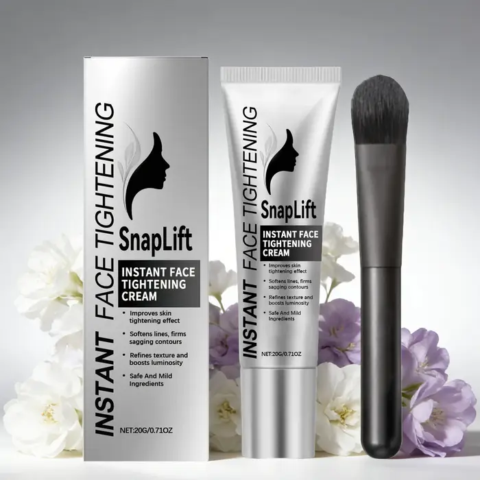 Crème raffermissante instantanée pour le visage : Réduit les rides et ridules
