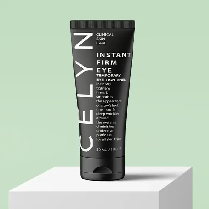 Crème raffermissante instantanée pour les yeux