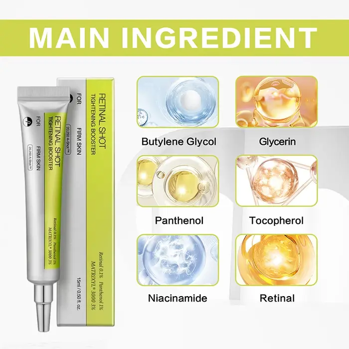 Crème pour les yeux au rétinol