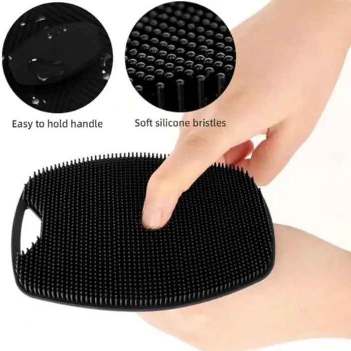 Brosse exfoliante en Silicone souple
