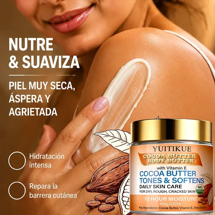 Beurre corporel au cacao naturel YUITIKUE