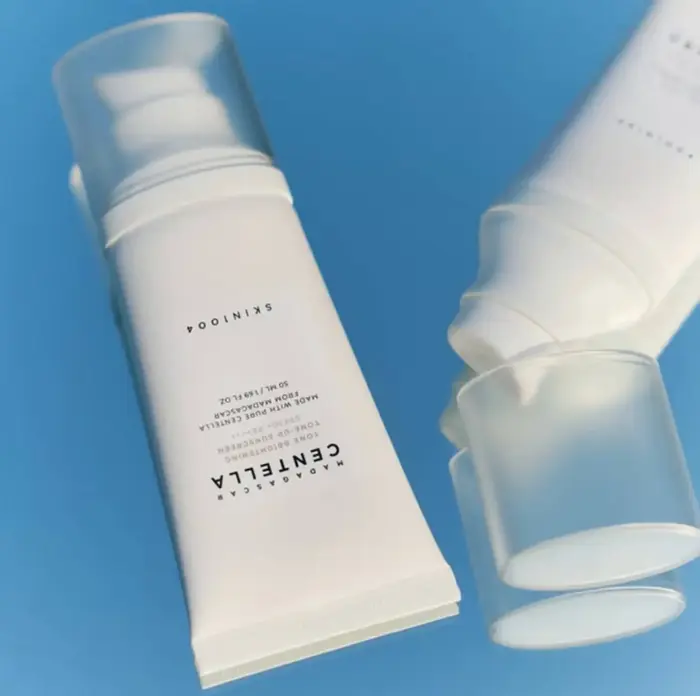 Crème solaire éclaircissante en capsules Skin1004 Centella SPF50+ Soins de la peau coréens Légère Hydratante