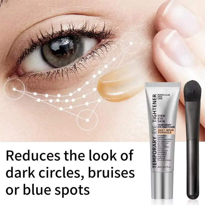 Crème pour les yeux ferme instantanée