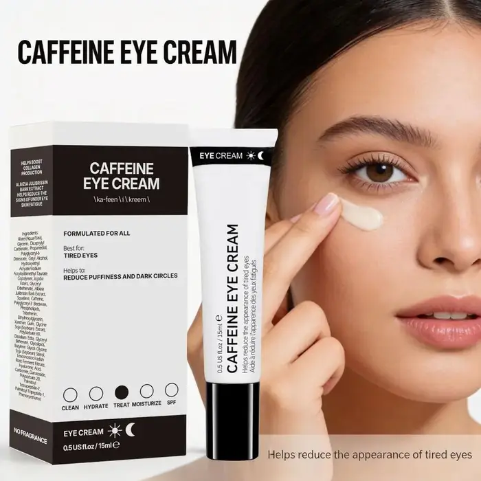 Crème pour les yeux à effet liftant instantané