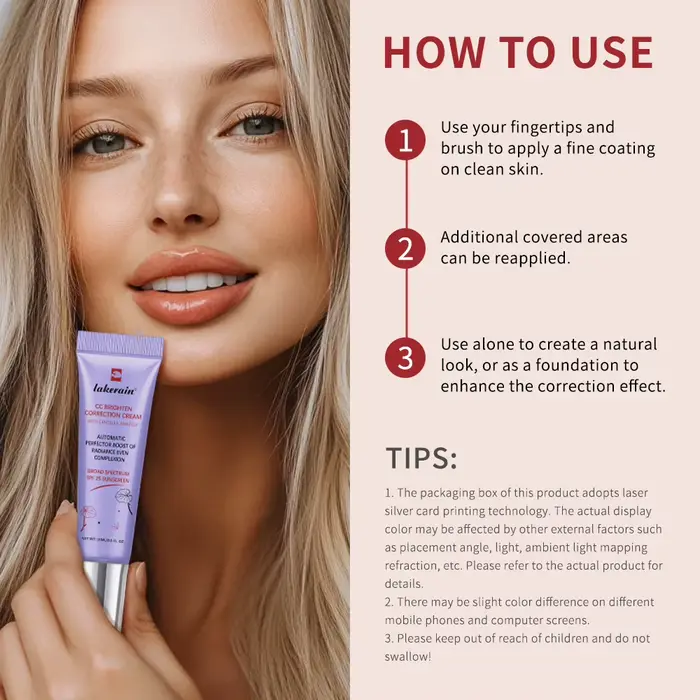 CC crème de maquillage coréen erborien fond de teint haute couverture